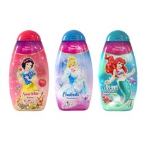 [3종세트]디즈니 신데렐라 샴푸+ 백설공주 린스+인어공주 바디워시, 신데렐라 샴푸 + 백설공주 린스 + 인어공주 바디워시