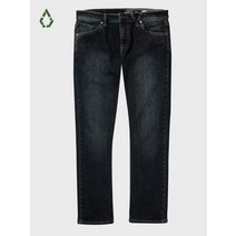 볼컴 VORTA 슬림핏 데님 청바지(블루)