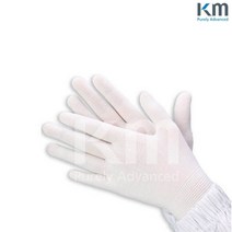 크린룸 작업용 속장갑 풀라이너 10켤레입 M
