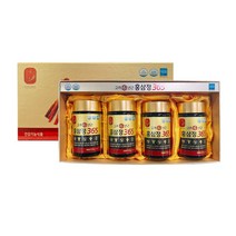 한삼수 6년근고려홍삼정 365 4병세트, 본상품선택, 1, 본상품선택