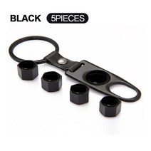 자동차 휠 타이어 밸브 먼지 레버 에어 캡 아우디 TT Q2 Q3 Q5 A1 A3 8l A4 A5 A6 B5 B6 B7 B8 C, 04 For Audi sline-Black