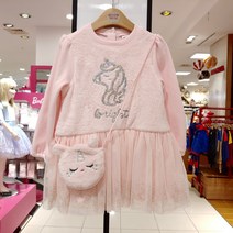 코코리따 D멀티샵 30% sale~~보들보들 퍼매칭 유니콘 가방세트 샤원피스(퍼가방 포함)