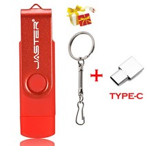 스마트 폰 OTG USB 2.0 플래시 드라이브 4GB 8GB 16GB 32GB 128GB 도매 맞춤형 로고 펜 마이크로 메모리, 04 Red_01 4GB