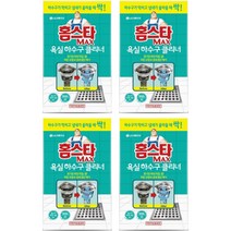 홈스타 맥스 욕실 하수구 클리너, 4세트