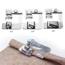 노루발 미싱 가정용 공업용 131925mm 국내 형제 가수 janome babylock juki 액세서리 용 단 압연, 13mm 실버