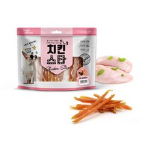 비만견 저지방 닭고기 애견간식 스틱 캠핑용 식욕 애견호텔 애완견 기호성, 1개