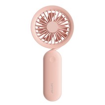 지수라이프 트랜스포머블 팬 USB 휴대용 선풍기 2000mAh, Pink, FA15