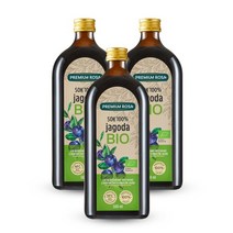 프리미엄 로사 [프리미엄로사] 폴란드직수입 100 유기농 빌베리 원액(500ml) 3병, 선택완료, 단품없음