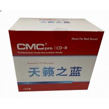 공씨디 공cd 공DVD CMCpro CD-R 48x700MB 전문 학년 기록 미디어 음악 실제 사운드 자동차 10 개/상자, 한개옵션0