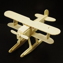 비행기 복엽기 만들기 나무퍼즐 모형 장식 집중력 교구 관찰 방과후 창의 과학 교재 맞추기 학습, 상세페이지참조