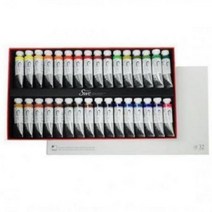 신한 SWC 수채화 물감세트 - 전문가용 15ml 32색, 본상품