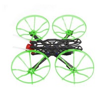 터틀 149 149mm 3 인치 마이크로나노비스타 탄소 섬유 덕트 프레임 키트 RC FPV 레이싱 드론 용 소품 가드 보호 커버 포함145514, VISTA Version Green