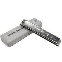 백조 24 홀 블랙 스완 하모니카 C 포크 홀의 열쇠 하프 뮤직 초보자 학생을위한 Instrumentos, 한개옵션0