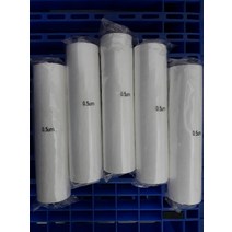 여과필터(5개) 10인치(250mm) 마이크로필터 와운드필터 카본필터, 와운드필터 250mm_100