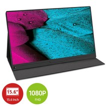 카페키오스크 카드단말기 무인 호텔 스탠드 병원 UPERFECT-4K 1080P 15.6 인치 USB c타입 IPS 스크린, [01] 156A08 FHD, [01] 미국 플매트 카펫 러그