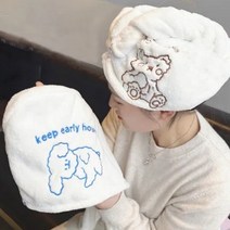 머리가 빨리마르는 헤어드라이타올, 블루