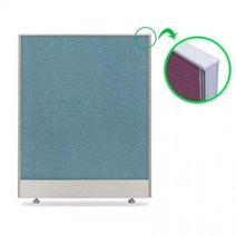 가구샘 PVC 파티션 H1800 원톤 밝은프레임 OG1052, H1800xW900/PN721