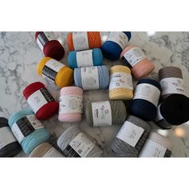 [라미니팅] 리사이클 면사 리본얀, 13