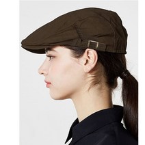 조절끈 헌팅켑 베레모 모자 헌팅캡 서빙 카운터 조리 깔끔한모자 음식점 식당 참존어패럴 참존까운, C-548 베이지