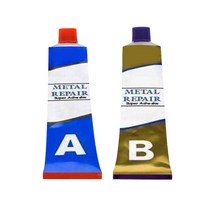 2PCS 산업 마법 용접 접착제 고온 저항성 금속 수리 도구, 20g
