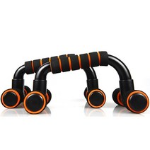 딥스바 풀업 바 철봉 가정용 미니 평행봉 맨몸운동기구 푸쉬 업 보드 랙 핸들 평행봉홈 체육관 푸시 피트니, 02 주황색