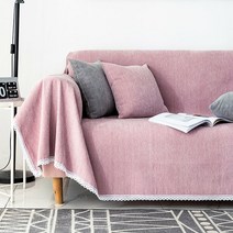 SKANDSALO 사계절 소파 천 커버 덮개 팔걸이없는 1인 2인 3인 쇼파커버 리폼 천갈이, 분홍