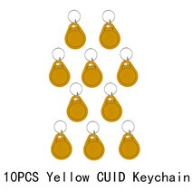 5/10 CUID 재기록 가능한 스마트 키 Fob 13.56Mhz 복사기 복제 칩 카드 Gen2 변경 1K 프로그래머 태그 ISO1, 07 As The Picture Shows