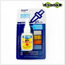 록스타 404 강력 다용도 순간 접착제 20g T-1618 순간본드 시아노 강력본드 초강, 단품