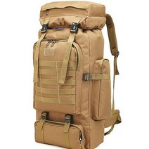 키워도 BB49 멀티 80L 자이언트 백팩 80L 대용량 등산 캠핑 해외여행 공항패션 1세트 1개 2개 3개 4개 5개 6개 7개 8개 9개 10개, 베이지 1세트