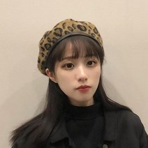 호피베레모 레오파드베레모 빵모자 87315EA