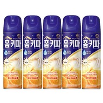 홈키파 에어졸 내츄럴 오렌지향, 500ml, 5개