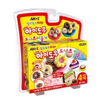 새임 도너츠 만들기 40G 4색 클레이키트 경로당프로그램 점토공예