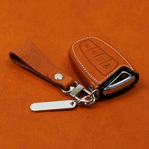 현대 그랜저HG 맥스크루즈 제네시스DH 싼타페DM 에쿠스(13~15년) 키케이스, 리츠S H-01 4버튼(카멜)