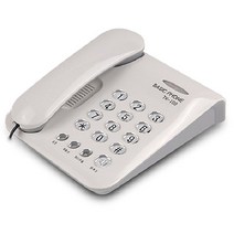 [디즈니전화기] LG유선전화기 GS-460 효도전화기 TK-100 가정및 사무실, TK-100(화이트)