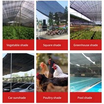 차수막 장마 자동차 비 블랙 쉐이드 그물 안티 에이징 자외선 차단 암호화 두꺼운 단열 농업용 온실 야외 안뜰 발코니, [01] 2x2 메터