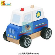 on (V50201)_비가(VIGA)_블럭경찰차 1EAB, 상세페이지 참조