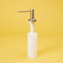 심플라인 싱크대 디스펜서 매립형 펌프 주방세제통, 상세 참조