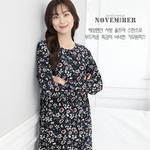 세상편안한 울트라스판 꽃무늬 원피스