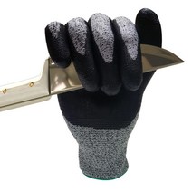 국산 절단방지장갑 손베임 유리 철판작업 특수글러브 잘림 컷팅 손보호 NBR코팅 CUT5 인증품, 절단방지M(NBR코팅)