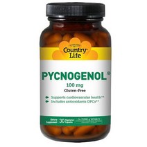 (유통 23/7) 컨트리라이프 피크노제놀 100mg 30캡슐