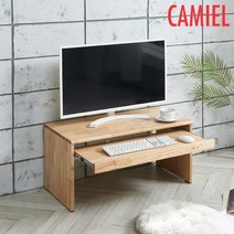 벤즈 참죽나무 800 좌식 컴퓨터책상RE_EL0257, 원목색