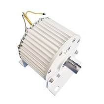 1KW ~ 10KW 낮은 RPM 영구 자석 풍력 터빈 발전기 10000W 48V 96V 120V 220V 자유 에너지 대체, 120 볼트, 단일 샤프트, with base + 1000w