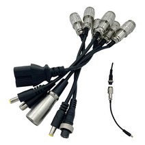 총총팩토리 전동자전거 충전 항공단자 XT단자 변환 어댑터, 7번. XLR 단자