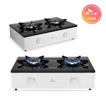 [SK매직] 실속형 NEW 에코 2구 가스레인지 GRA-850SR, 가스선택:일반가스(LPG), 상세 설명 참조