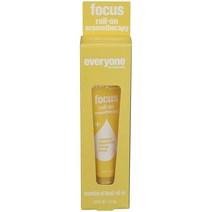 에브리원 아로마테라피 에센셜 오일 블렌드 롤-온 10ml, Focus, 1개
