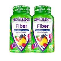 비타퓨전 vitafusion 파이버 구미 비타민 90구미, 2팩