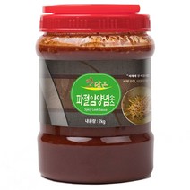 맛담은 파채양념소스 2kg 단품 파채 파절이 파무침 오이무침 양파무침 부추무침 나물무침 양념장, 파절임양념소스2kg_1개