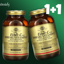 1+1 솔가 면역력높이는 영양제 비타민C 1000mg 180정 에스터C 면역력에좋은, 1+1 솔가 비타민C 1000mg 180정
