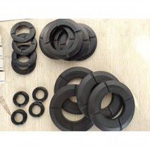 FESTO 실린더 DNC Ding qingadvu 버퍼 링 커버 와셔 불소 플라스틱 32/40/50/63/80, 5 PCS, DNC 63 Black