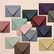 1300K 엘레강트 미니봉투 20매, 컬러:11.블루그레이